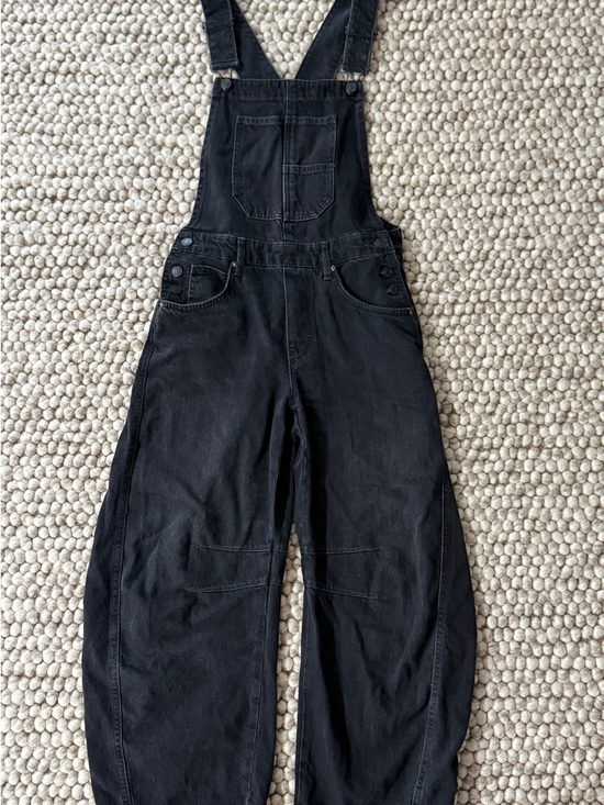 We The Free Pants - We The Free Good Luck Barrel Overalls Soundwave